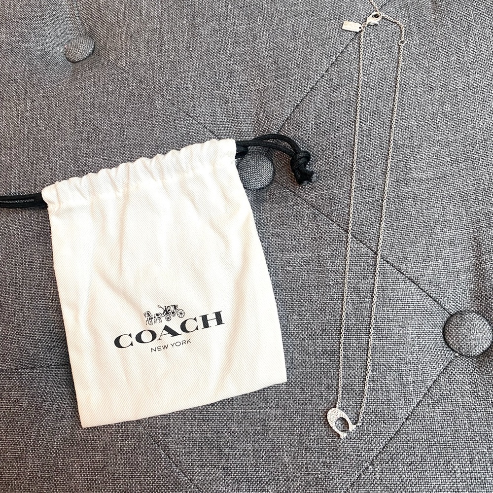 Coach Logo Necklace
